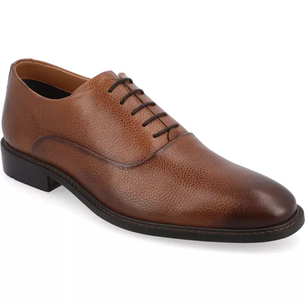 THOMAS & VINE Men's Trenton Genuine Leather Oxford Dress Shoes